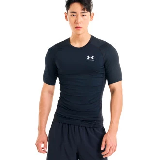 Camiseta HeatGear Compression Black-White