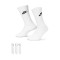 Calcetines Nike Calcetines Sportswear Everyday Essential (3 Pares) White