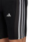 Leggings curtas adidas Techfit 3-Stripes