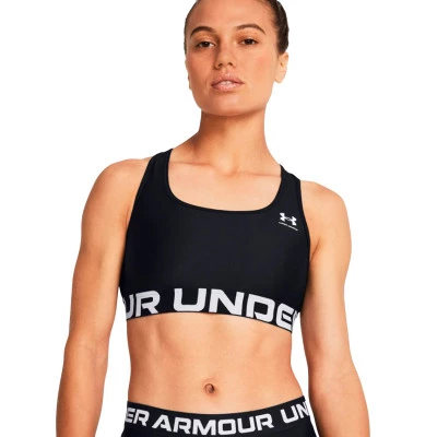 Soutien desportivo HeatGear Mid Branded Mulher