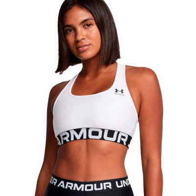 Soutien desportivo HeatGear Mid Branded Mulher