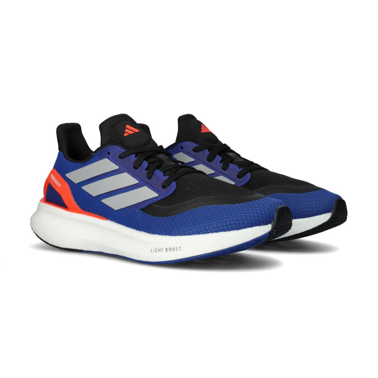 Running Shoes adidas Pureboost 5 Team Royal Blue-Silver Metal-Solar Red -  Running Emotion