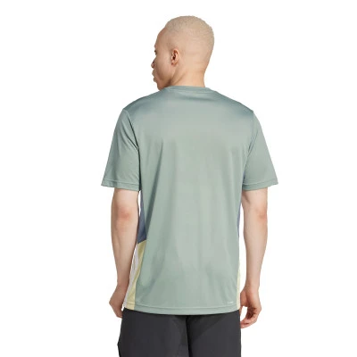 Camiseta Train Essentials Seasonal Colorblock