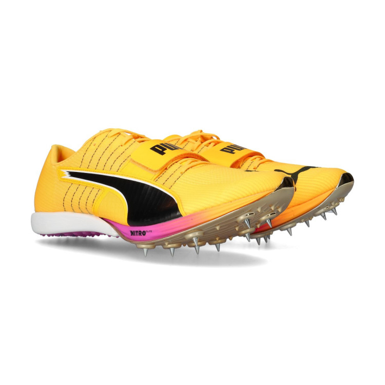 Running Shoes Puma Long Jump Elite Sun Stream-Pure Magenta-Black