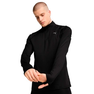 Sweatshirt Run Velocity Cloudspun 1-4 Zip