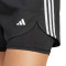 Calções adidas Pacer Training Woven 3 riscas