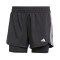 Calções adidas Pacer Training Woven 3 riscas