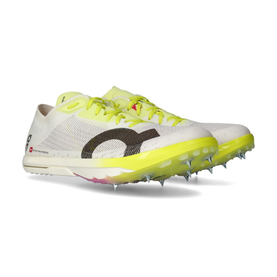 Running Shoes On Cloudspike Citius 2 yellow - Running Emotion
