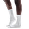 Meias On Meias Performance Run Sock High white