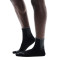 Meias On Meias Performance Run Sock Mid black