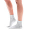 Meias On Meias Performance Run Sock Mid white