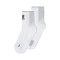 Meias On Meias Performance Run Sock Mid white