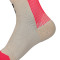 Meias On Meias Performance Run Sock Mid pink