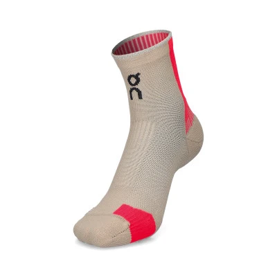 Meias Meias Performance Run Sock Mid pink