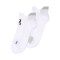 Meias On Meias Performance Run Sock Low white