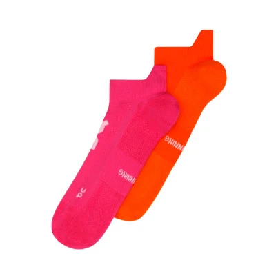 Meias Meias Core Run Sock Low 2P pink