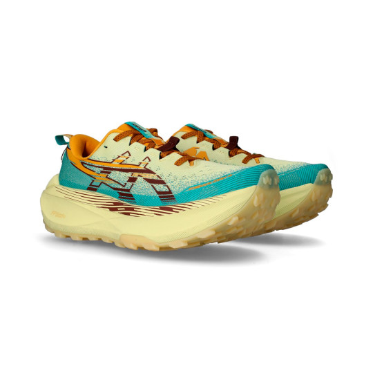 Running Shoes ASICS Trabuco Max 4 Wheat Yellow-Dark Red Planet