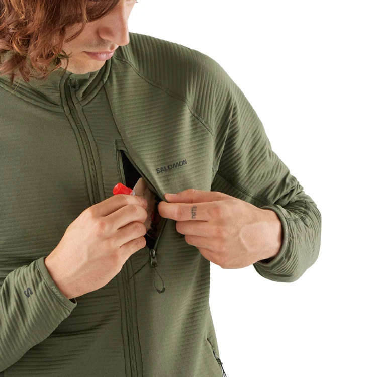 chaqueta-salomon-essential-lightwarm-fleece-green-2