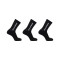 Meias Salomon Meias Everyday Crew 3-Pack black