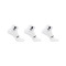 Meias Salomon Meias Everyday Ankle 3-Pack ebony-alloy