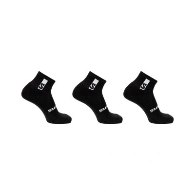 Meias Meias Everyday Ankle 3-Pack black-SLate grey