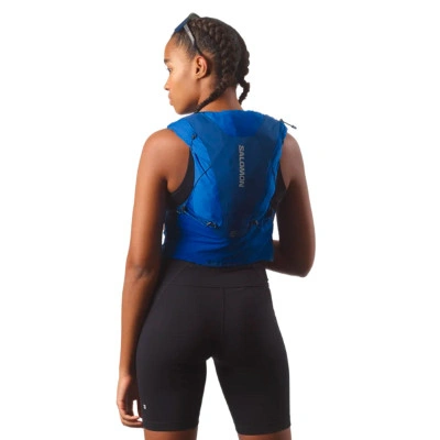 Colete de trail Colete Running Com Garrafas Incluídas adv Skin 12 blue