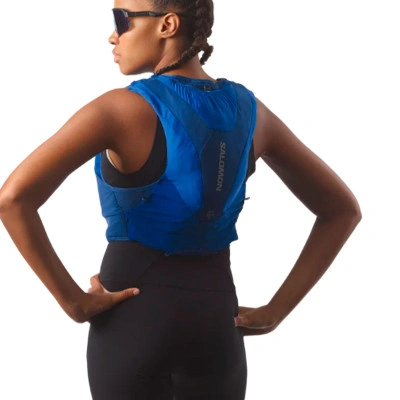 Colete de trail Colete Running Com Garrafas Incluídas Adv Skin 5 blue