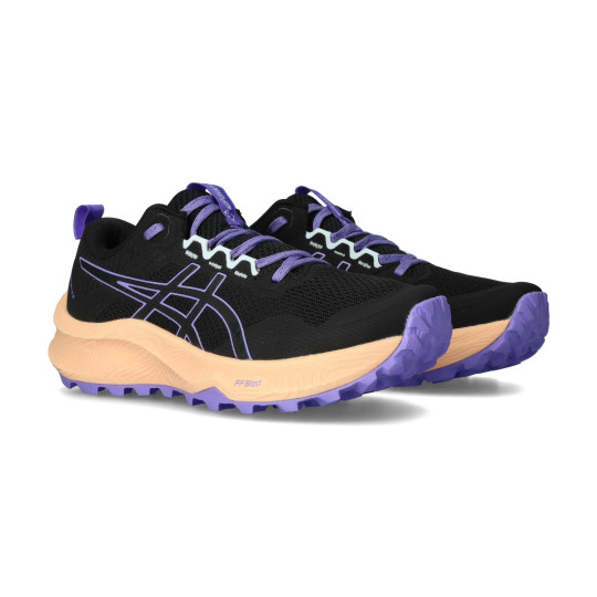 Running Shoes ASICS Trabuco Terra 3 Mujer Black-Amethyst - Running Emotion