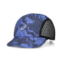 Fujitrail Graphic Cap-Cobalt Burst-Performance Black