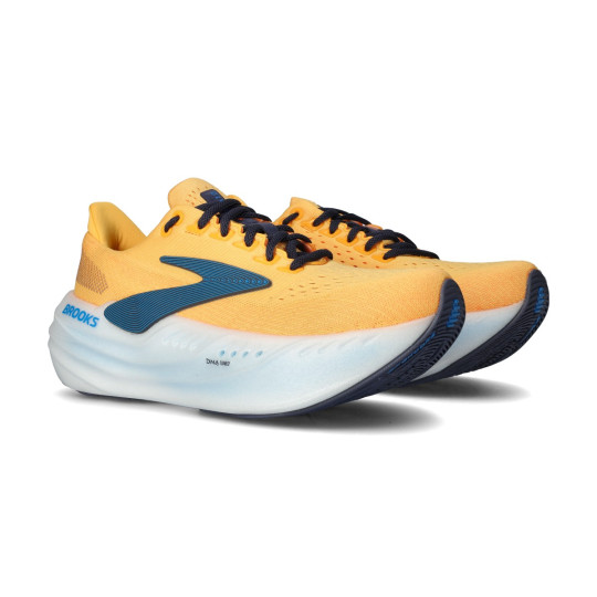 Running Shoes Brooks Glycerin Max Blazing Orange-Blue-White  display picture 1