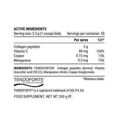 Kollagen-Reparatur-Sehne und Bänder 260Gr- Tasche Kollagen