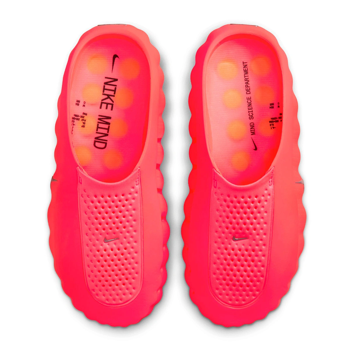 Flip-flops Nike Women Mind 001 Solar Red-Chrome-Hyper Crimson