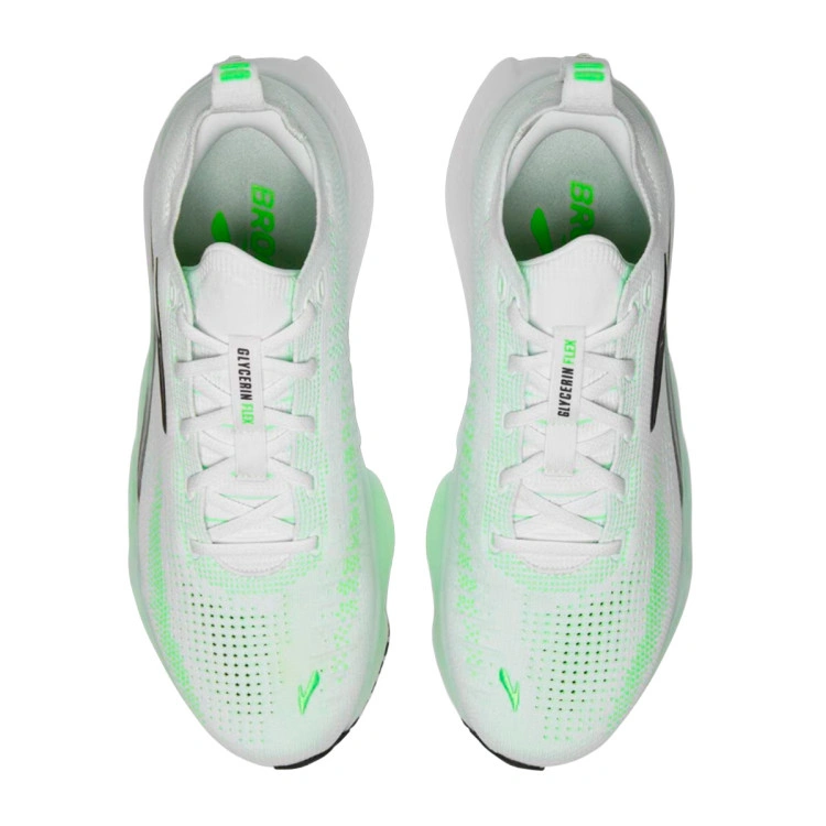 zapatilla-brooks-glycerin-flex-white-green-gecko-phantom-5