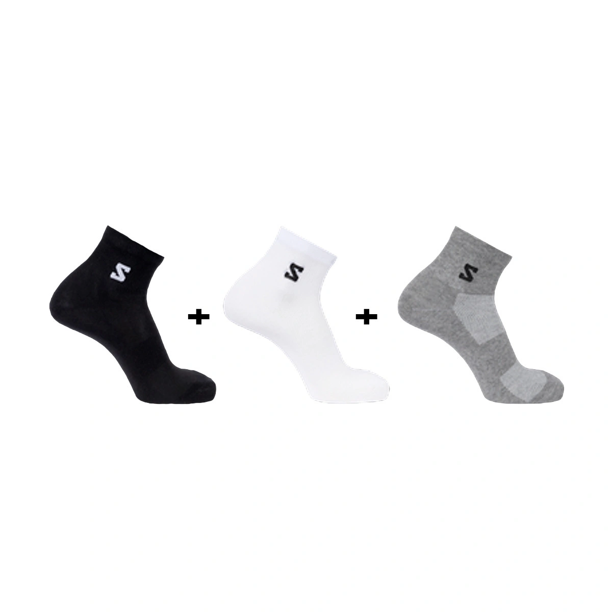 calcetines-salomon-everyday-lite-quarter-black-0