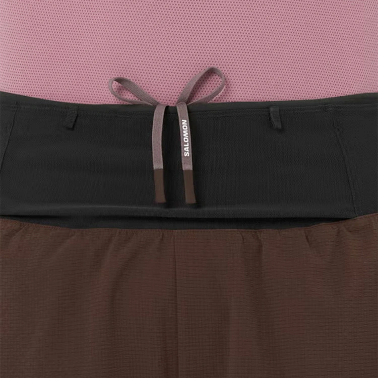 pantalon-corto-salomon-sense-aero-2-en-1-coffee-bean-2