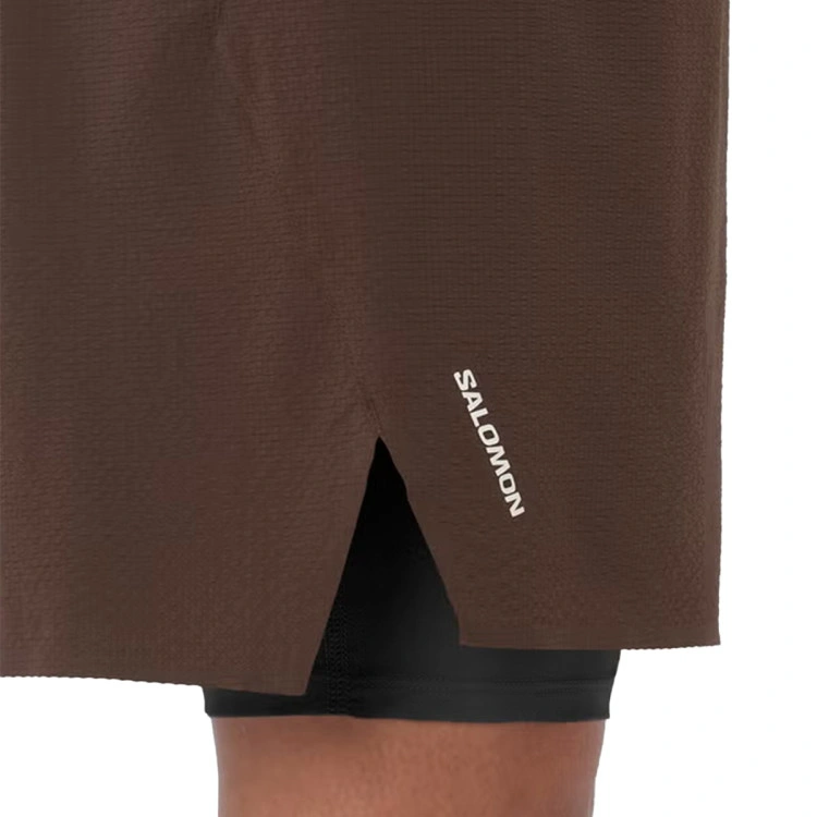 pantalon-corto-salomon-sense-aero-2-en-1-coffee-bean-4