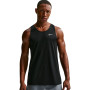 Hombre Nike Dri-Fit Advanced Stride Tank-Black-(Reflective Silv)