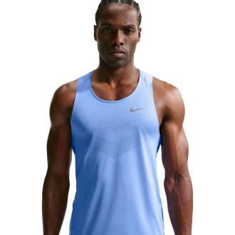 Top Hombre Nike Dri-Fit Advanced Stride Tank Royal Pulse-(Reflective Silv)