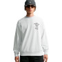ACG Dri-Fit Tuff Flc Lite Crw Graphics Herren-Summit White-(Black)