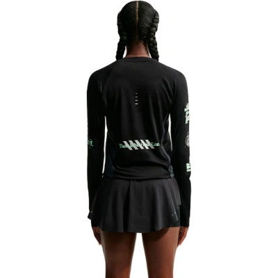 T-Shirt Nike Swift Jersey Top Ls Nv Mulher