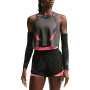 Damen Nike Arswft Dri-Fit Advanced Crop Tank Gx-Iron Grey-Volt-(White) (Gcw#9)