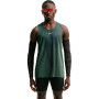 Nike Af Stride Tank da Uomo-Black-Lt Green Spark-(Reflective Silv)