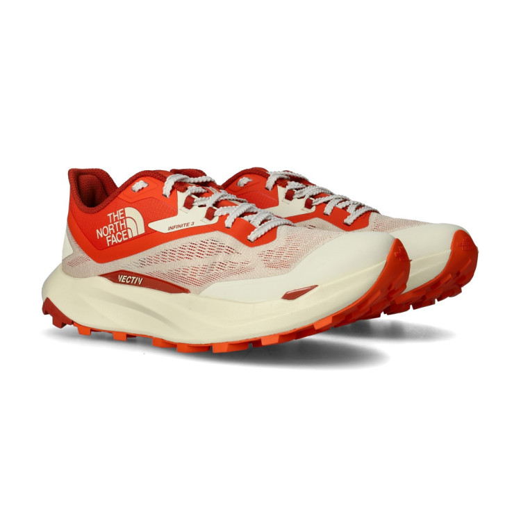 Running Shoes The North Face Vectiv Infinite 3 lava red  display picture 1