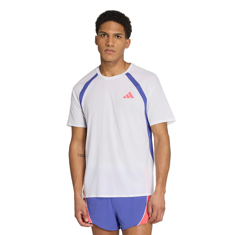  ADIZERO ランニングシャツ　アディオスプロ　タクミセン　SL T-Shirt adidas Adizero Archive White-Dualin - Running Emotion