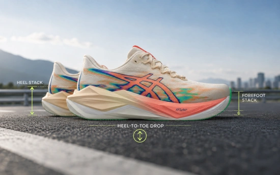 card Cos'è il drop delle scarpe da running e come sceglierlo